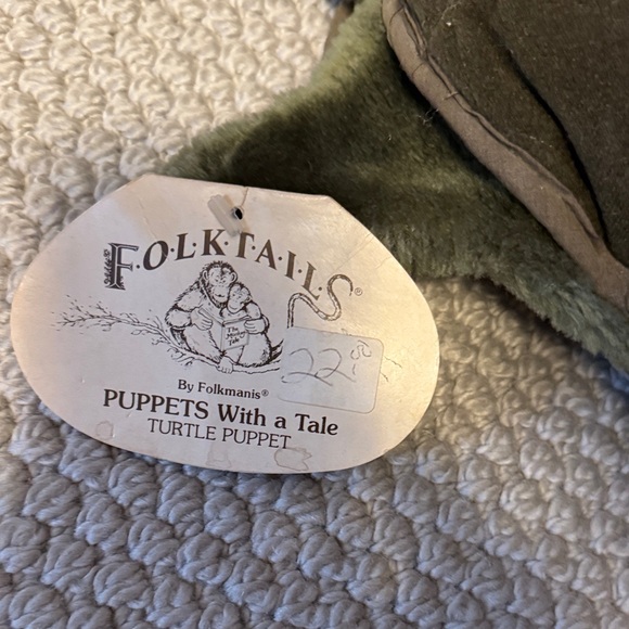 Plush Turtle Puppet - Picture 2 of 7